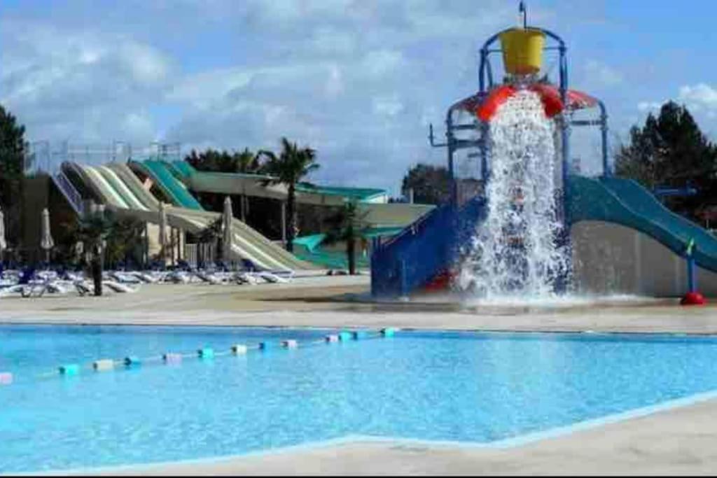 Vacances Sous Les Pins, Pres De La Mer, 6-8 Pers,Bien Equipe, Piscine Saint-Julien-en-Born Bagian luar foto